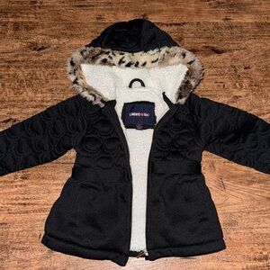 Cozy Toddler girls coat 2t size